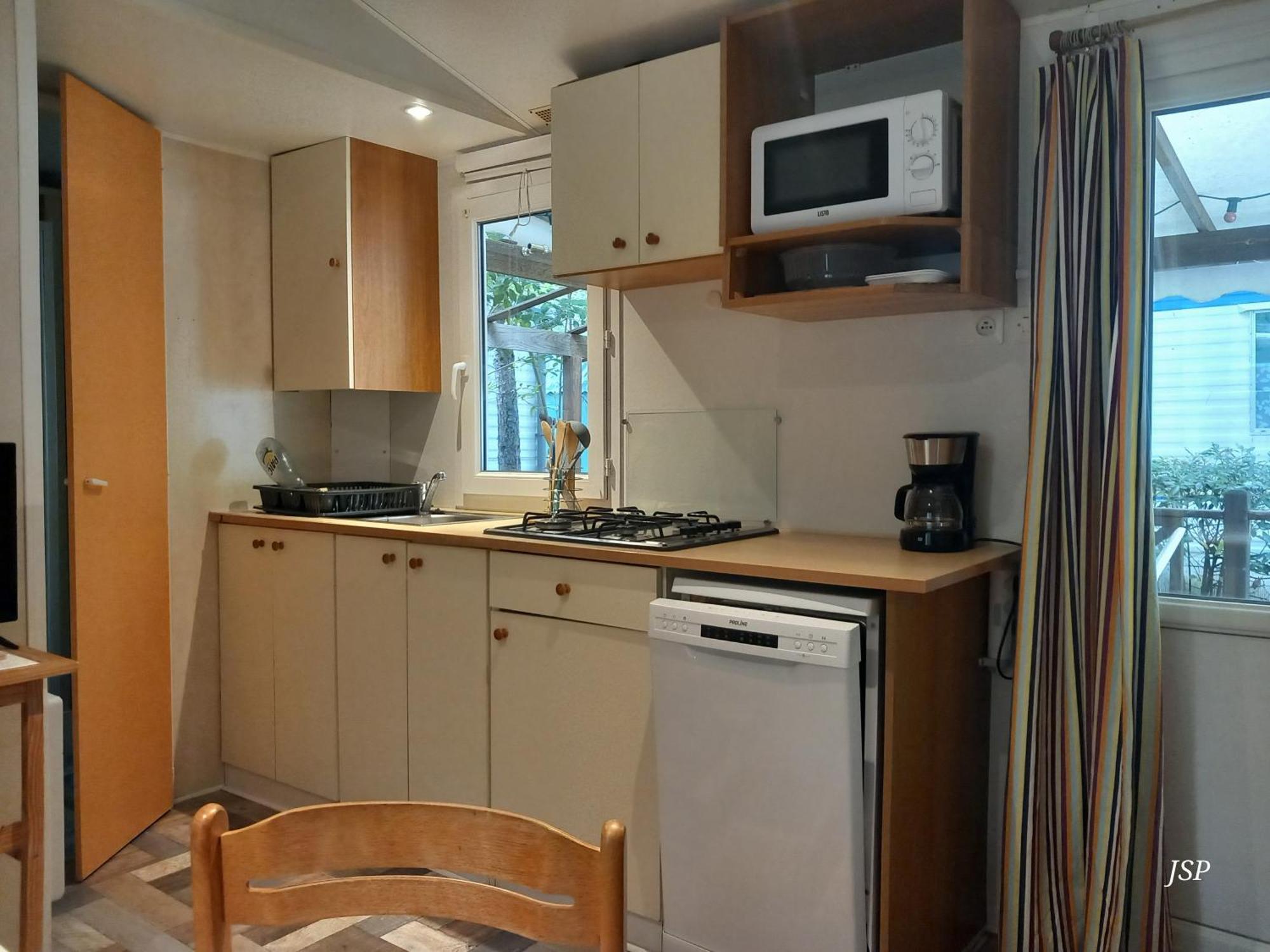 Mobilhome Les Volets Bleus Vaudreuille ภายนอก รูปภาพ