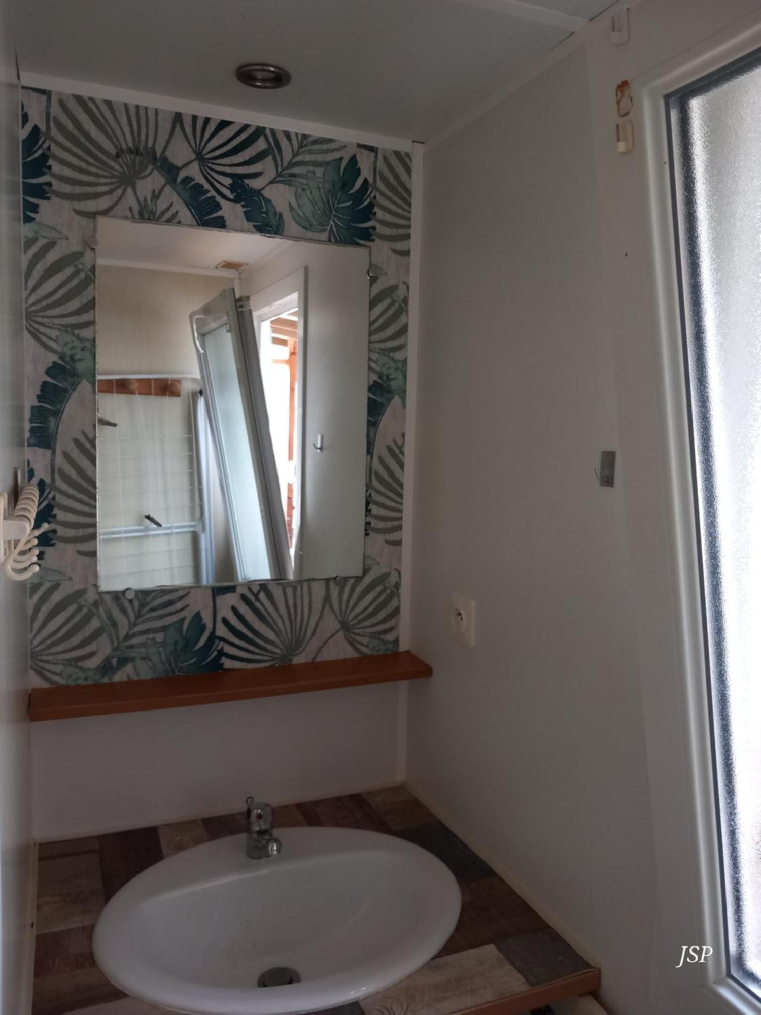 Mobilhome Les Volets Bleus Vaudreuille ภายนอก รูปภาพ